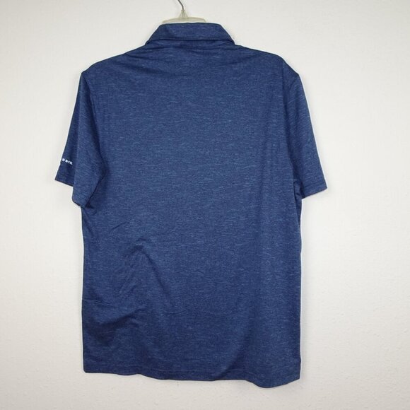 GH Bass Polo Shirt Men's Size S Blue Moisture Wicking Stretch - Picture 4 of 8
